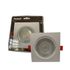 Spot Led Embutir Direcionável Quadrado 7W 3000k Luz Amarela