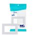 Conjunto Placa Para Móveis Branco Sleek Margirius