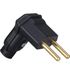 Pino Plugue Macho 2p 10a Pequeno 90° Margirius
