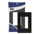 Placa 4x2 3 Postos Preto Brilhante Infiniti Plus C/ Suporte Margirius