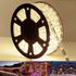 Mangueira Led Redonda 11mm Branco Quente 3000k 100m 220v C/ Conector
