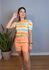 Blusa Listras Laranja