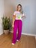 Calça Pantalona Roxo