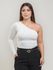 Blusa Rafa Nula Manga Branca