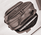 MOCHILA PARA NOTEBOOK WORKSPACE - COURO LEGÍTIMO - TABACO