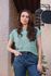 Blusa Tricot Ponto - Turquesa