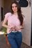 Blusa Tricot Ponto - Rosa