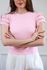 Blusa Manga Laise - Rosa