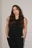 Colete Tricot Modal - Preto