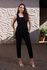 Conjunto Colete Alongado - Preto