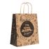 SACOLA KRAFT DELIVERY SUA MEGA DELICIA BLACK GOURMET TAMANHO M - 25 UNIDADES