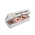 CAIXA DONUTS 3 UND EXTRA PERSONALIZADA - 50 UNIDADES