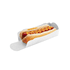 EMBALAGEM SUPORTE HOT DOG BRANCA - 50 UNIDADES