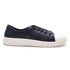 Tênis Feminino Casual Ísis Em Sintético Premium Confortável - Marinho
