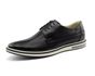 Sapato Casual Ettore, Bari - Couro Preto