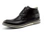 Sapato Casual Ettore, Catânia - Couro Preto