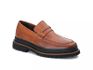 Sapato Loafer Confort Couro Castor 