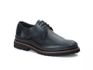 Sapato Derby Confort Couro Preto