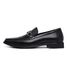 Mocasim Loafer Social Couro Preto 