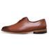 SAPATO SOCIAL DERBY LISO CARAMELO - SOLA COURO