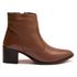 Bota Feminina Couro Cano Curto Casual Nescau