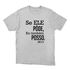 Camiseta Branca - Se Ele Pôde, Eu Tambem Posso.