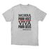 Camiseta Branca - Morra Para Você Viva Para Deus.