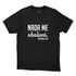 Camiseta Preta - Nada Me Abalará.