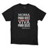 Camiseta Preta - Morra Para Você Viva Para Deus.