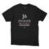 Camiseta Preta - Jó Nunca Viu A Razão Do Seu Sofrimento.