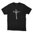 Camiseta Preta - Crucifixo 