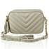 Bolsa Mini Lobby Couro Off white