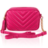 Bolsa Mini Lobby Couro Magenta