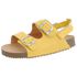 Sandália Ox Kids Couro Naturalle Cor Amarelo