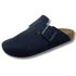 Clogs Ox em Couro Camurça Cor Preto