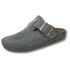 Clogs Ox em Couro Camurça Cor Cinza
