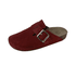 Clogs Ox em Couro Camurça Cor Bordo