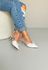 Scarpin Mule com laço Verniz salto 7cm