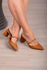 Scarpin Mule Tira 7 cm_3080- Mostarda