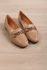 Mocassim Loafer Fivela Quadrada Super Confortável_3177- Nude