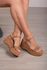 Anabela Cortiça Tiras Acolchoadas Regulagem 8 cm_3180- Nude