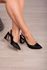 Scarpin Liso Salto Vírgula 7 cm_3195- Preto