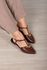 Sapatilha Slingback Peça_3246- Marrom