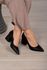 Scarpin Salto Bloco Liso 6 cm_3254- Preto