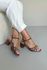 Sandália Pingos Laser 6 cm_3343- Marrom