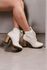 Bota Salto Bloco Matelasse Cadarço 8 cm_344- Off