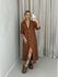 VESTIDO PALOMA MANGA LONGA MARROM