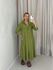VESTIDO PALOMA MANGA LONGA VERDE