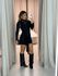 VESTIDO AGNES AMARRAÇÃO PRETO