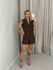 CONJUNTO JOYCE Short Marrom